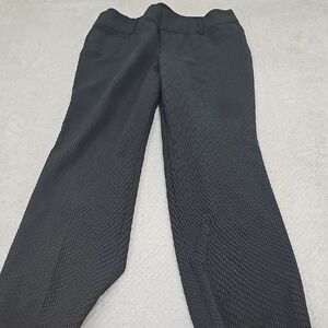 Apt. 9 Black Textured Trousers